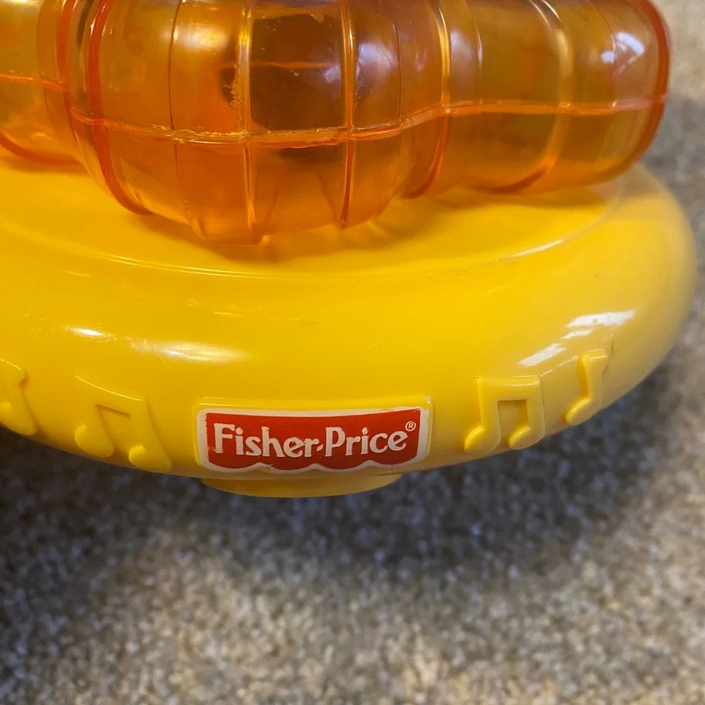 Rare 2004 Fisher‎ Price Little Superstar Classical Stacker Musical Light Up Toy